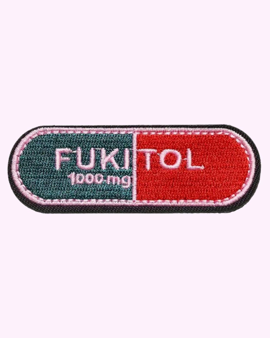 Fukitol 1000mg Velcro Back Patch - WaiveDx