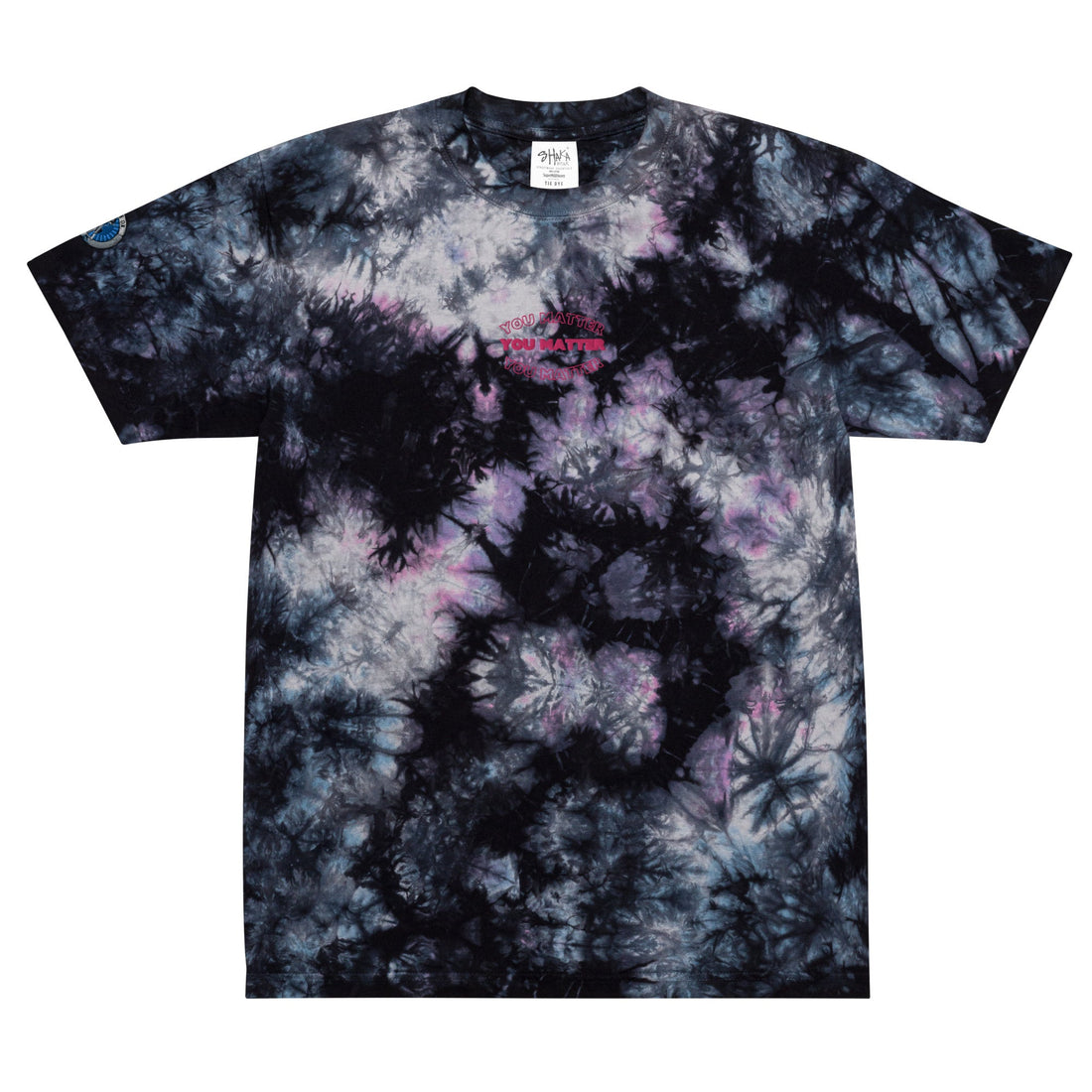 Oversized tie - dye t-shirt - WaiveDx